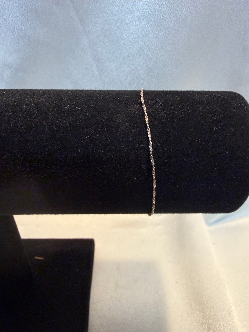 Source Unknown Twisted  Sterling Silver Rope Bracelet Marked “Italy 925”